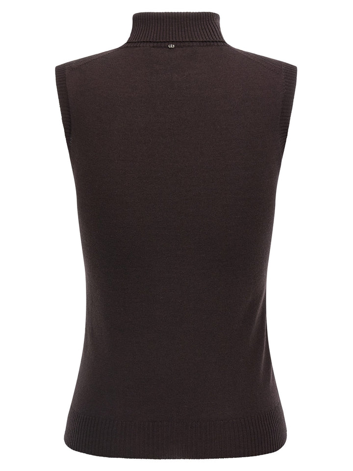 Women’s Sportmax Brown Virgin Wool Cardigan