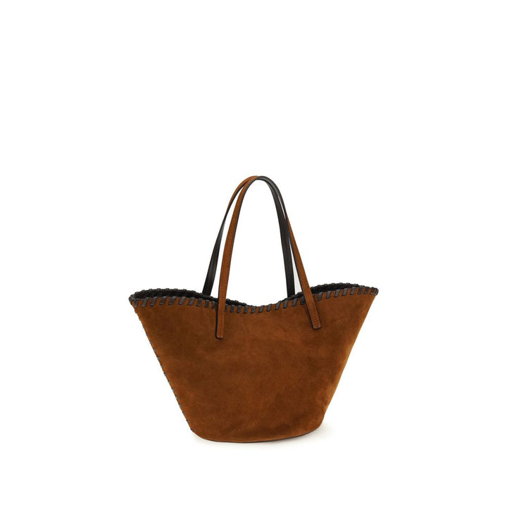 Women’s Staud Brown Calf Leather Bos Taurus Handbag