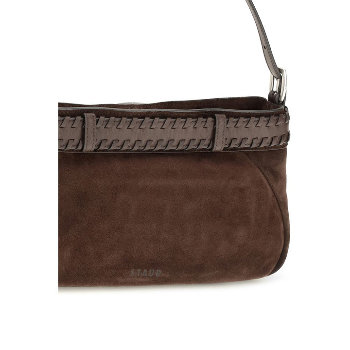 Women’s Staud Brown Lamb Ovis Aries Shoulder Bag