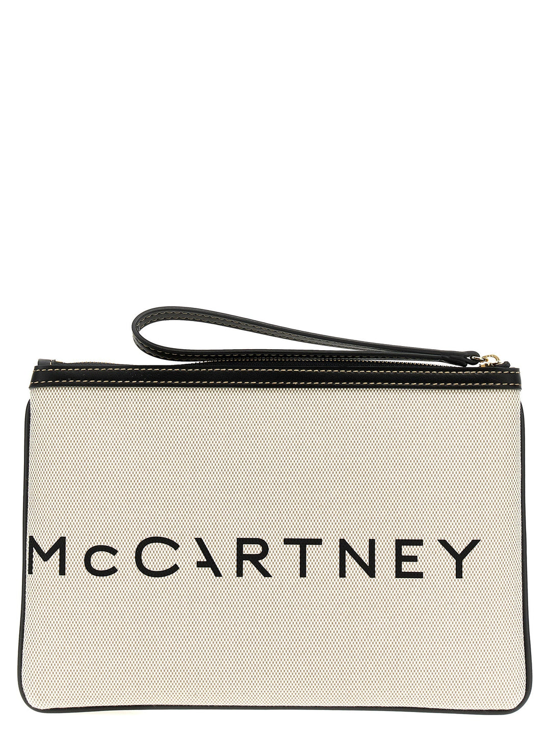 Women’s Stella Mccartney Beige Cotton Clutch Bag