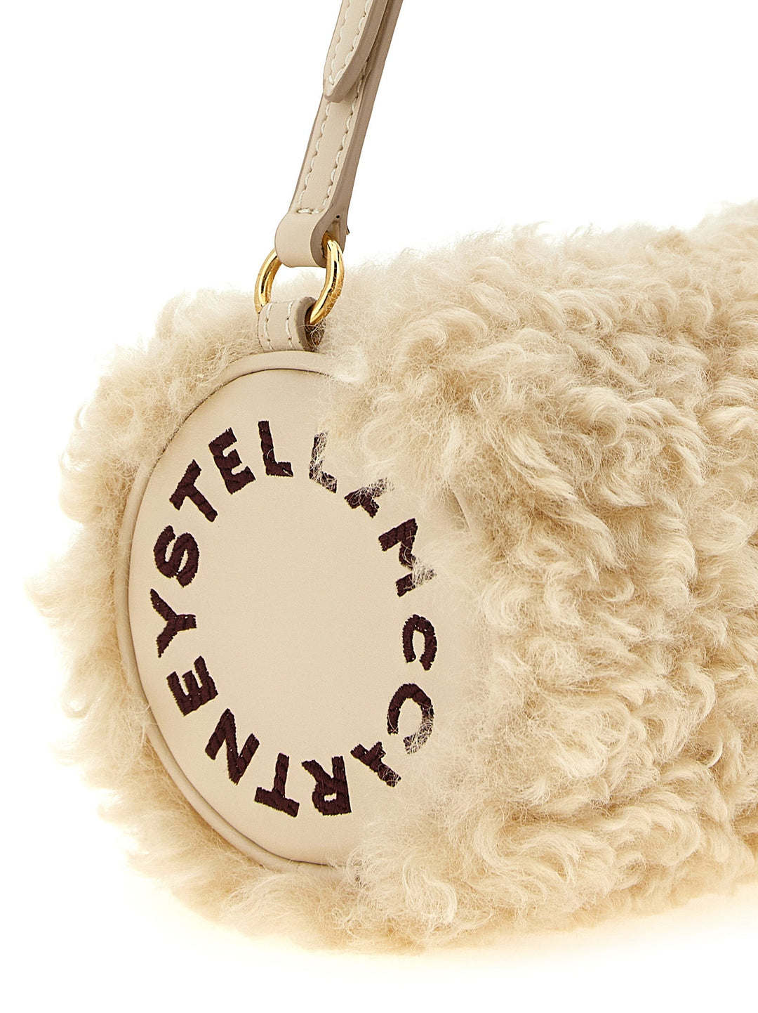 Women’s Stella Mccartney Beige Polyester Clutch Bag