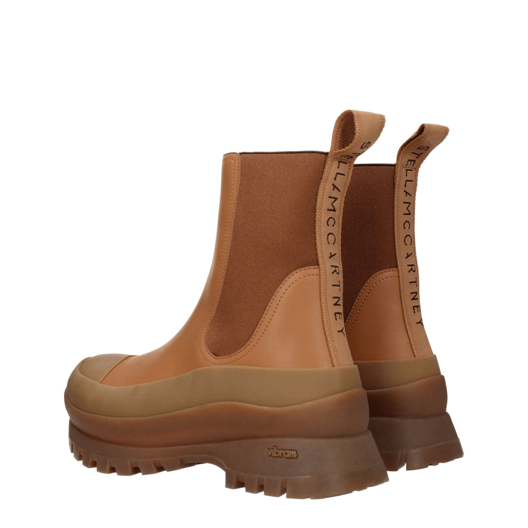 Women’s Stella Mccartney Brown Leather Ankle Boots
