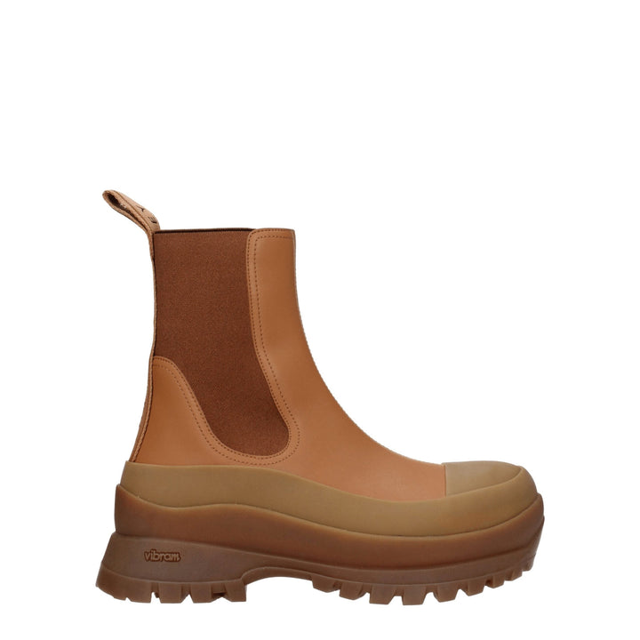 Women’s Stella Mccartney Brown Leather Ankle Boots