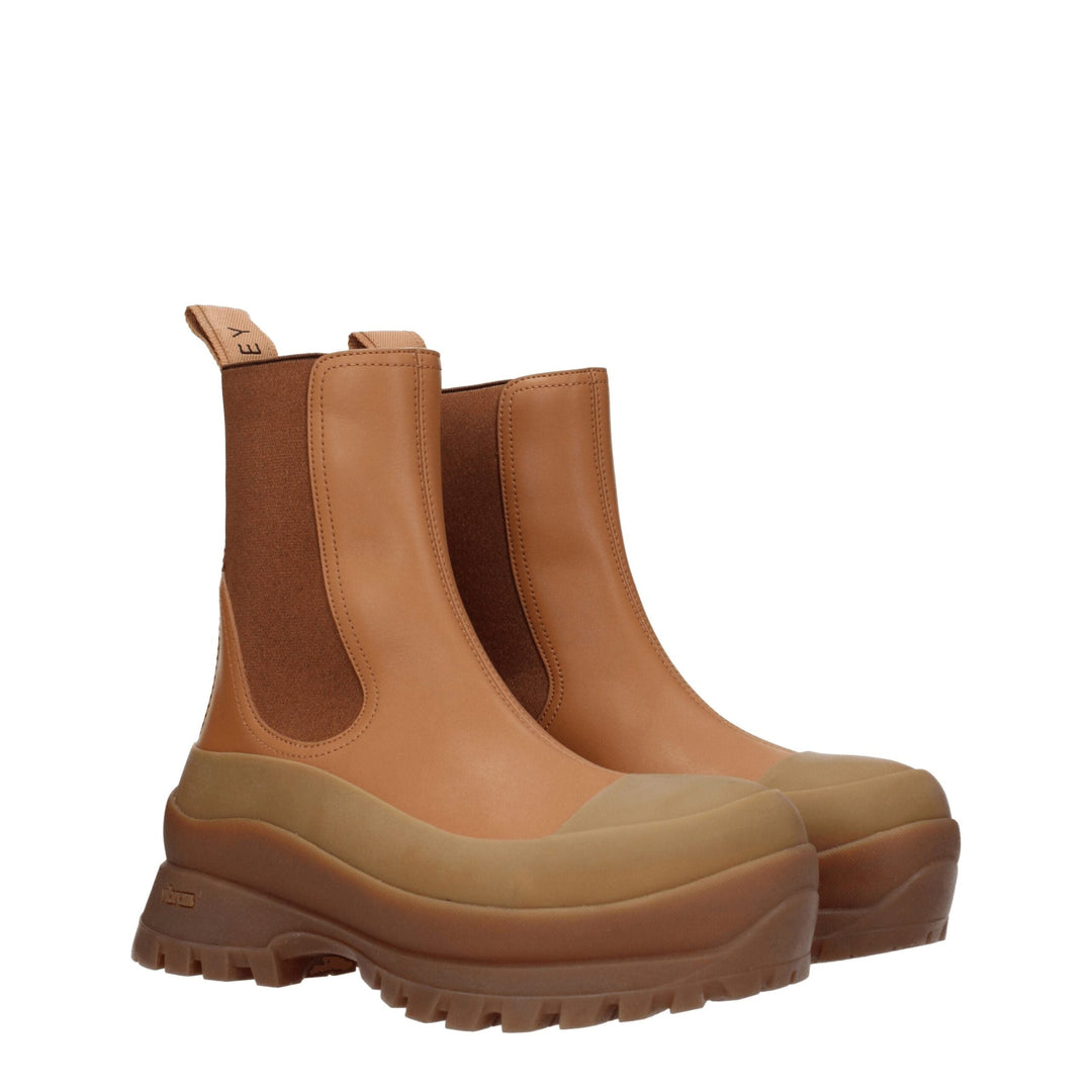 Women’s Stella Mccartney Brown Leather Ankle Boots