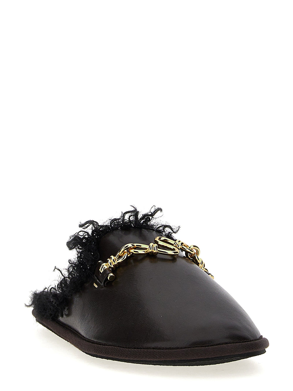 Women’s Stella Mccartney Brown Polyethylene Mules