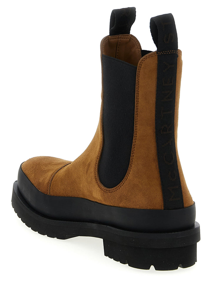 Women’s Stella Mccartney Brown Viscose Ankle Boots