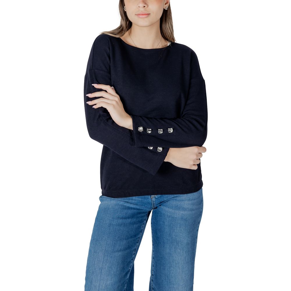 Women’s Street one Blue Polyester Sweatshirt