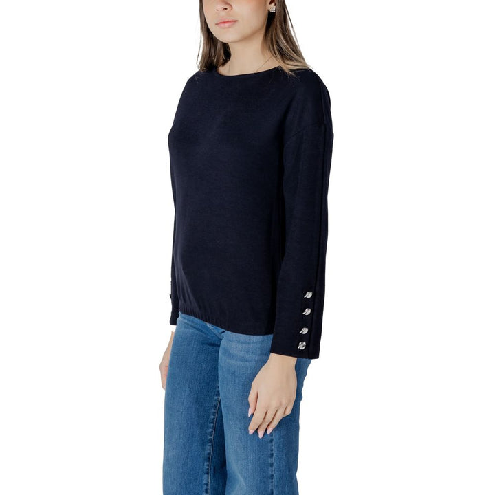 Women’s Street one Blue Polyester Sweatshirt