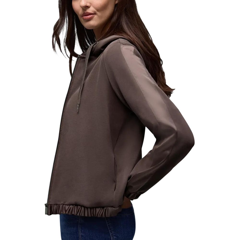 Women’s Street one Brown Modal Hoodie