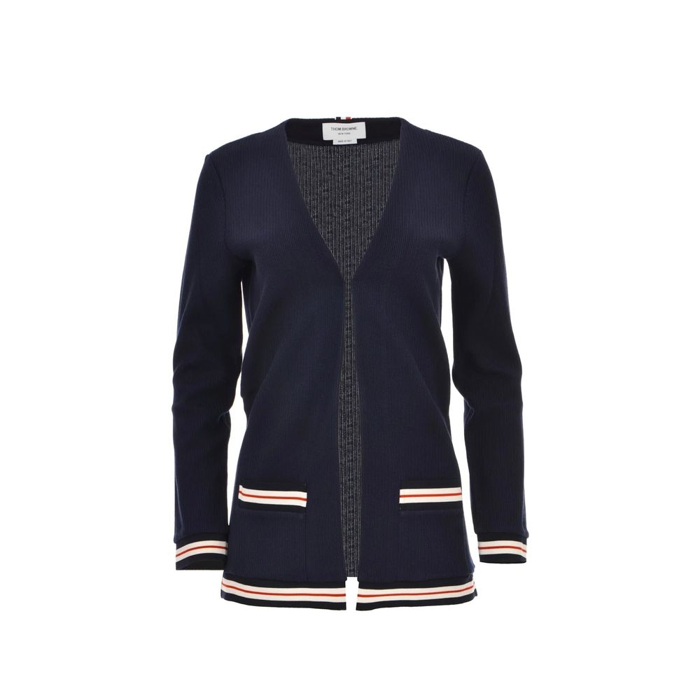 Women’s Thom Browne Blue Cotton Cardigan