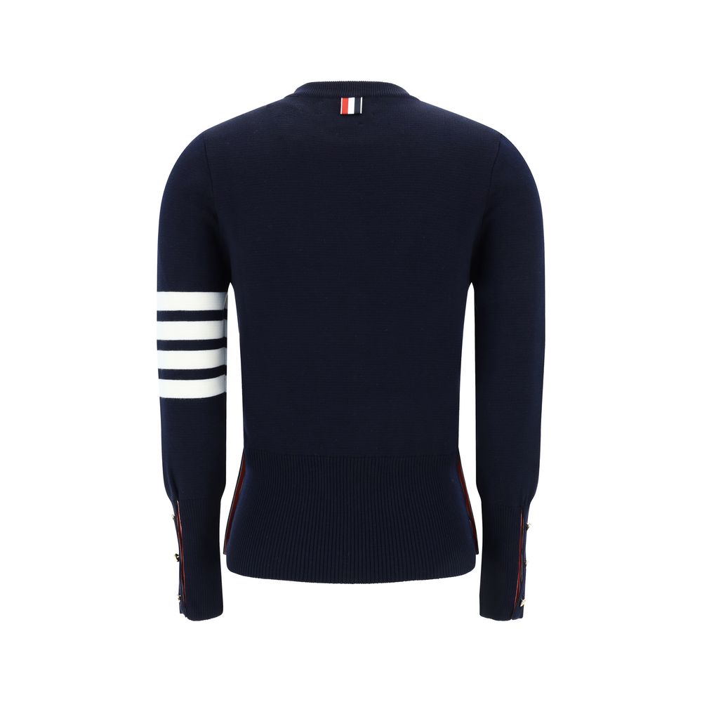 Women’s Thom Browne Blue Wool Oves Aries Sweatshirt