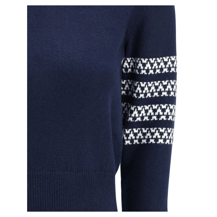 Women’s Thom Browne Blue Wool Oves Aries Sweatshirt
