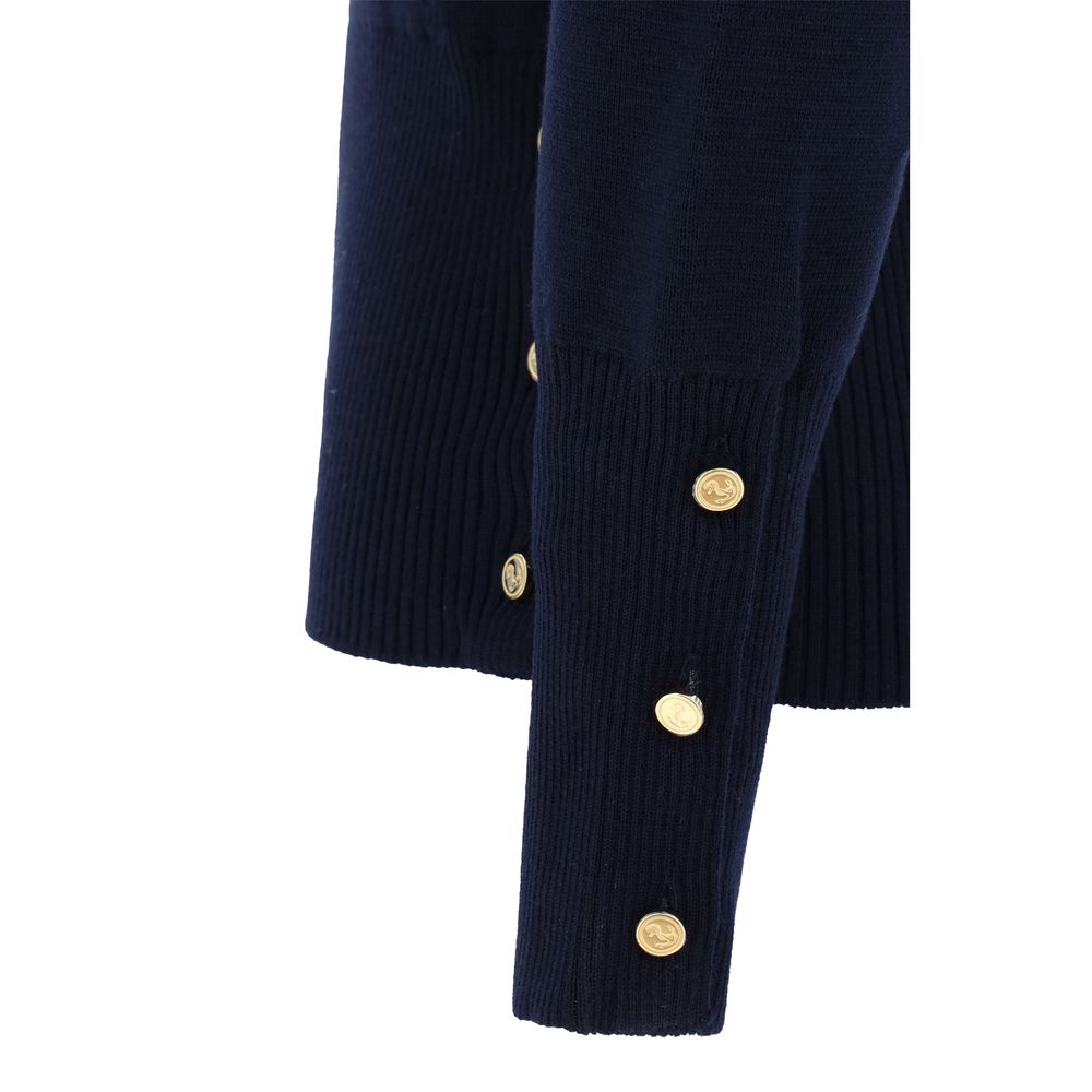 Women’s Thom Browne Blue Wool Oves Aries Sweatshirt