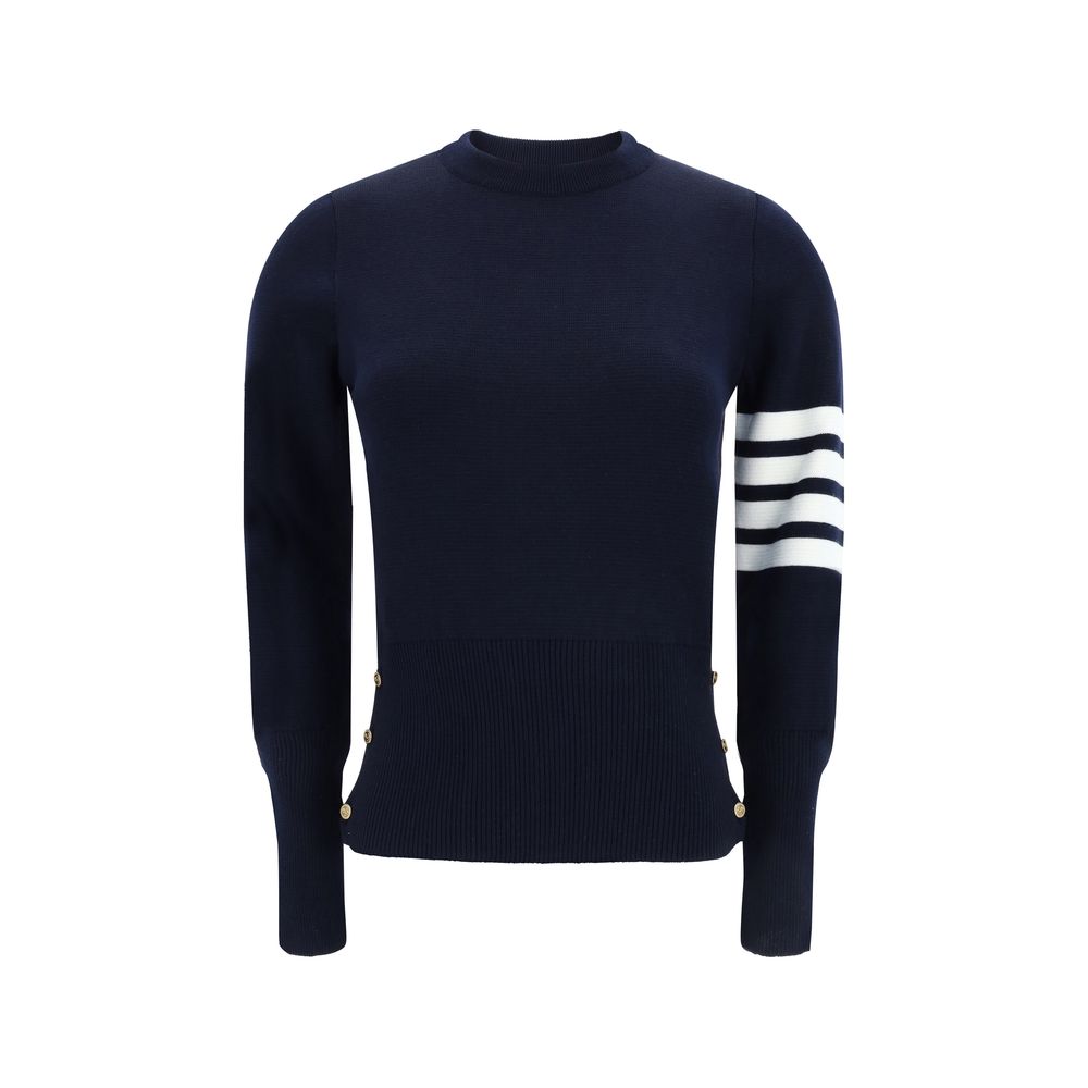 Women’s Thom Browne Blue Wool Oves Aries Sweatshirt