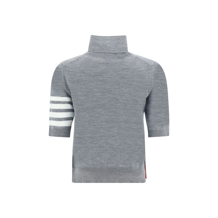 Women’s Thom Browne Gray Polyamide Turtleneck