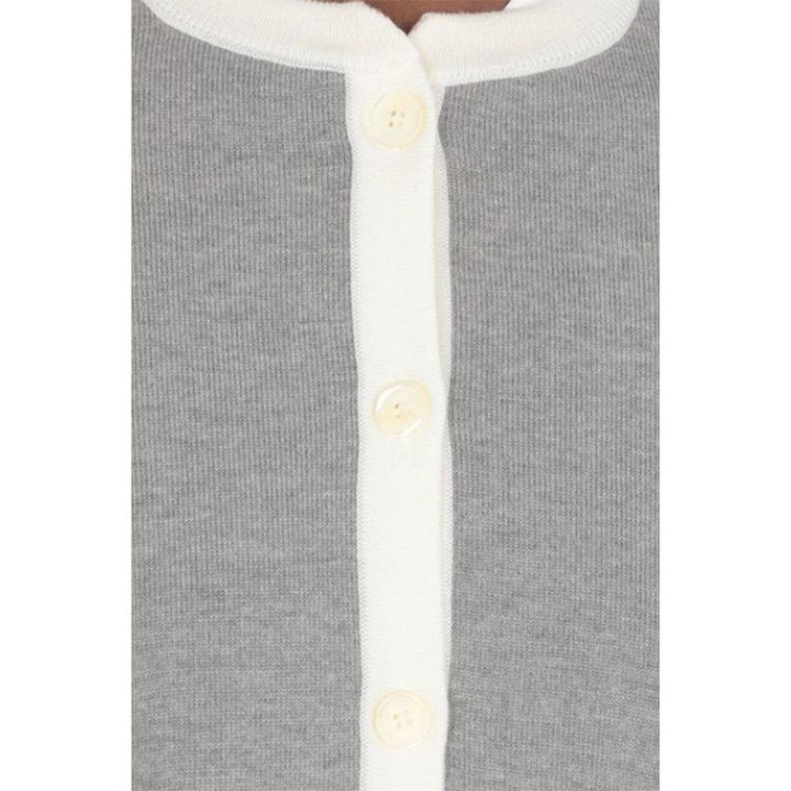 Women’s Thom Browne Gray Wool Cardigan