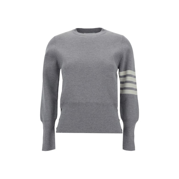 Women’s Thom Browne Gray Wool Oves Aries Sweatshirt