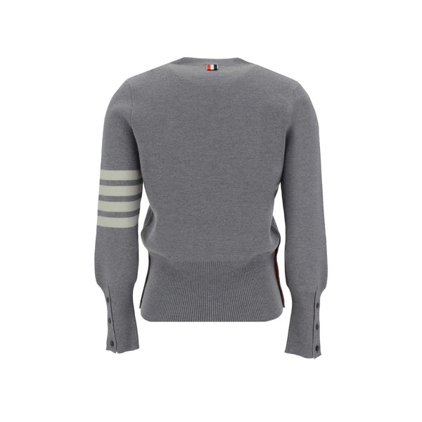 Women’s Thom Browne Gray Wool Oves Aries Sweatshirt
