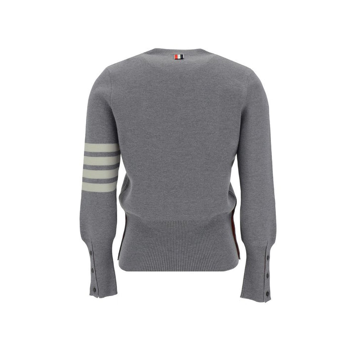Women’s Thom Browne Gray Wool Oves Aries Sweatshirt
