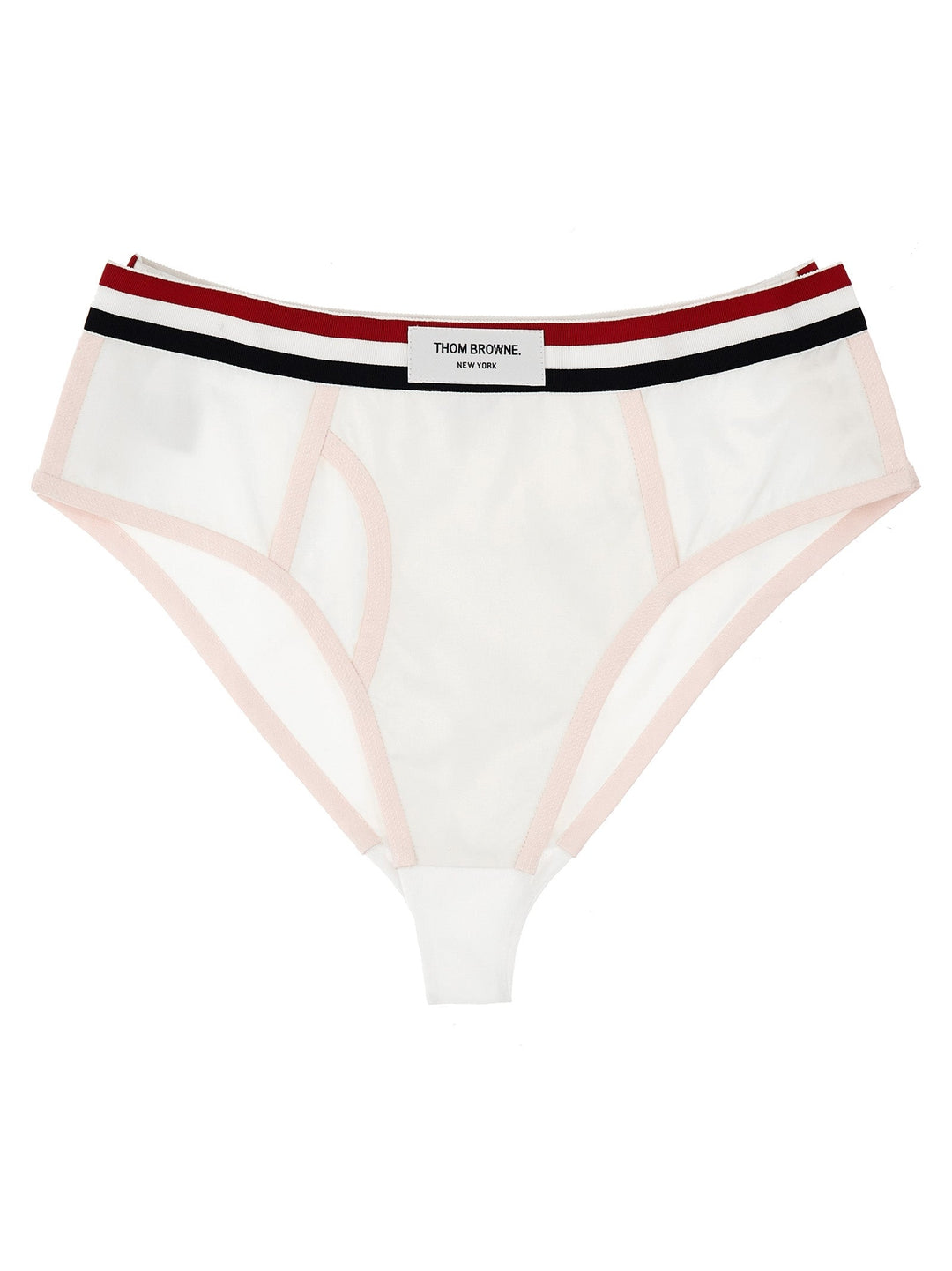 Women’s Thom Browne White Cotton Briefs