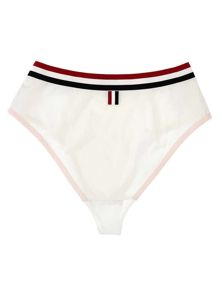 Women’s Thom Browne White Cotton Briefs