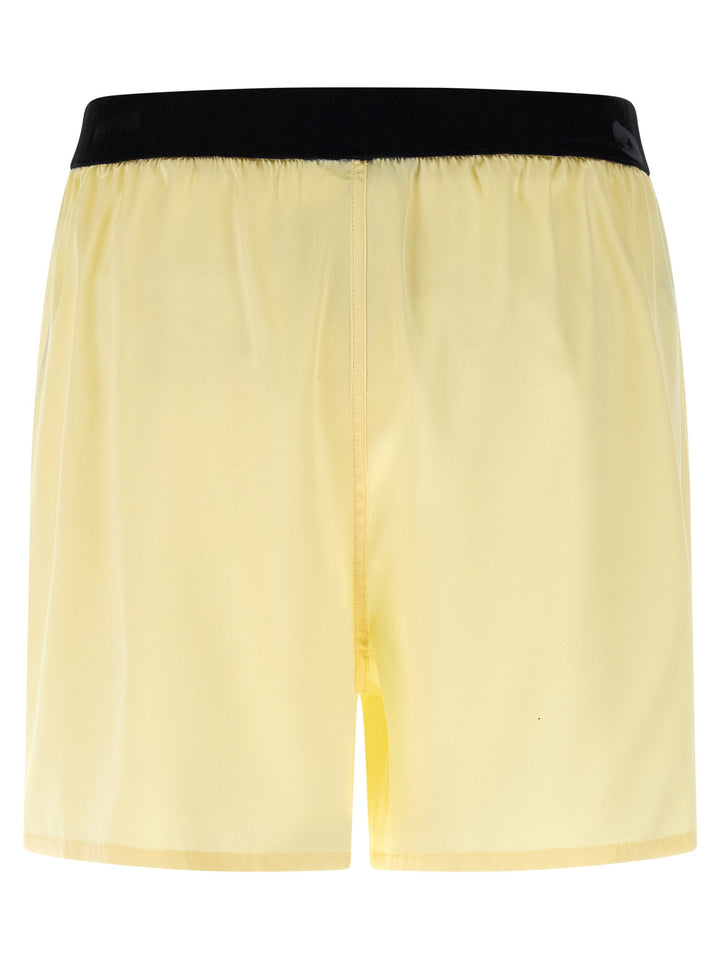 Women’s Tom Ford Bicolor Silk Bermuda Shorts