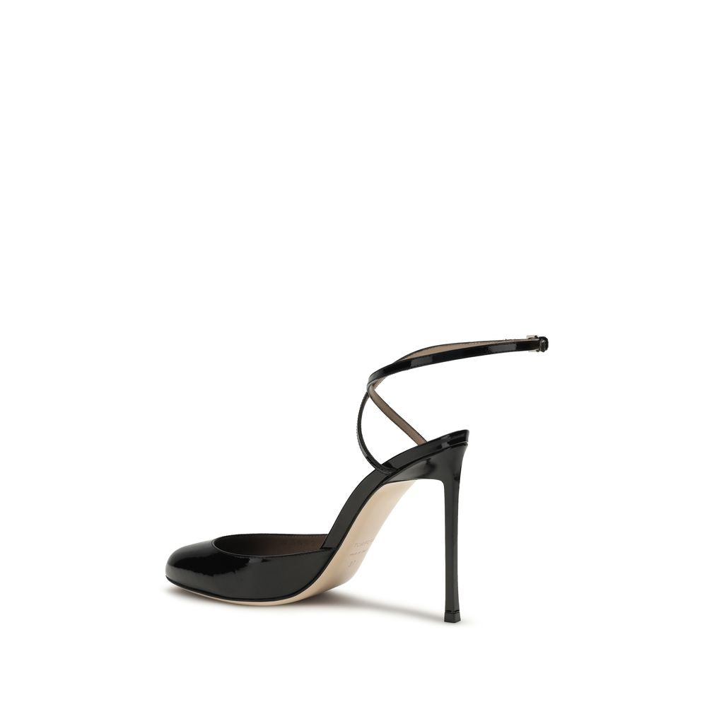 Women’s Tom Ford Black Calf Leather Bos Taurus High Heel Pumps