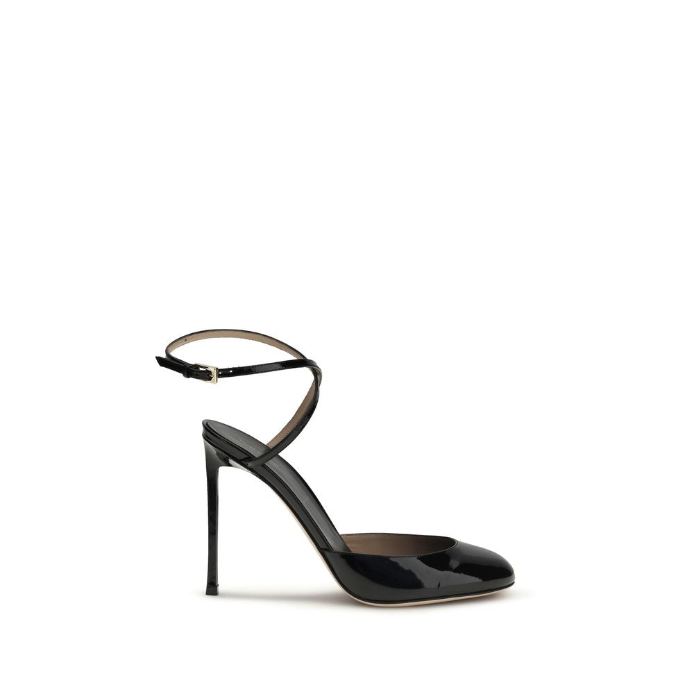 Women’s Tom Ford Black Calf Leather Bos Taurus High Heel Pumps