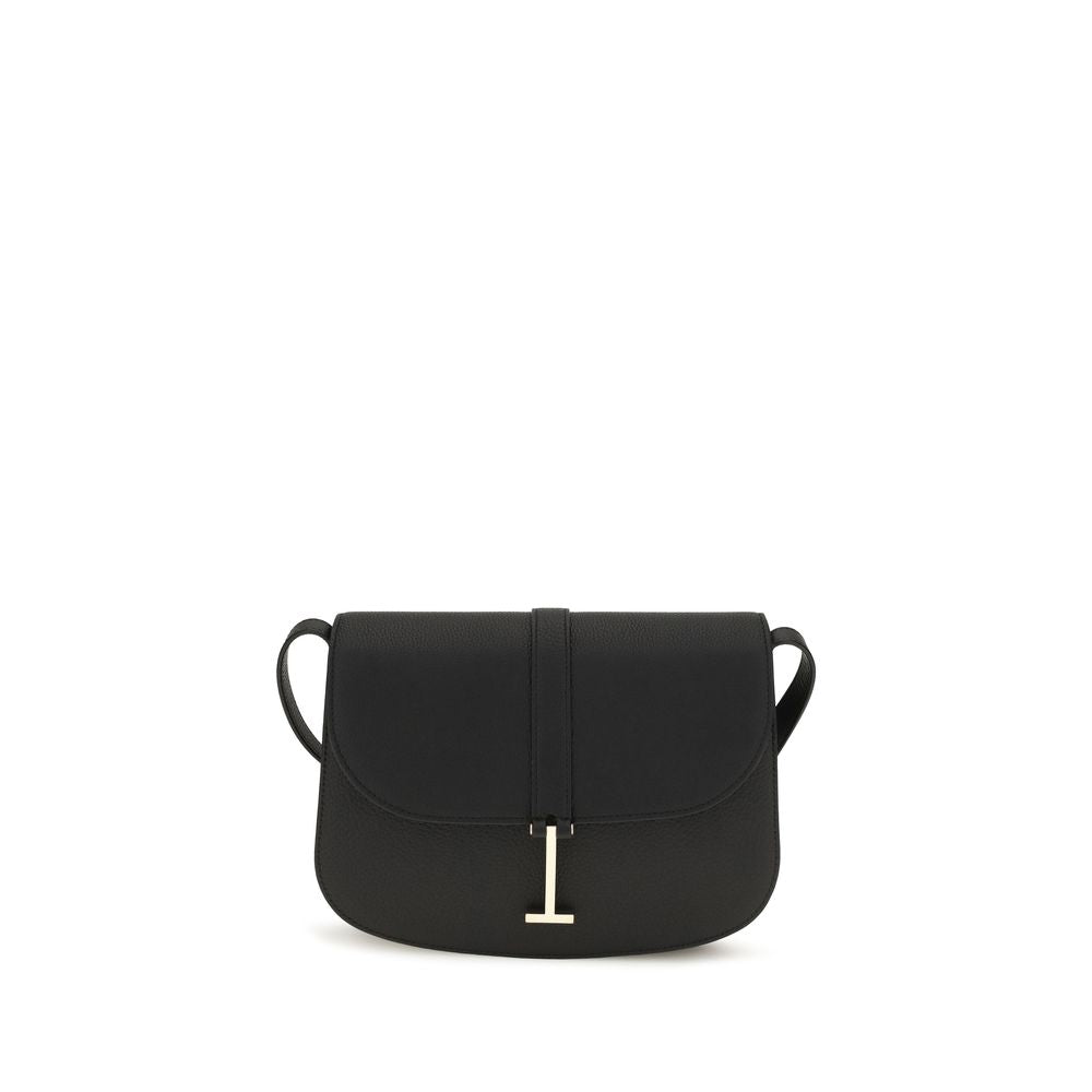 Women’s Tom Ford Black Calf Leather Bos Taurus Shoulder Bag
