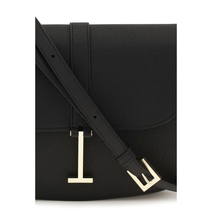 Women’s Tom Ford Black Calf Leather Bos Taurus Shoulder Bag