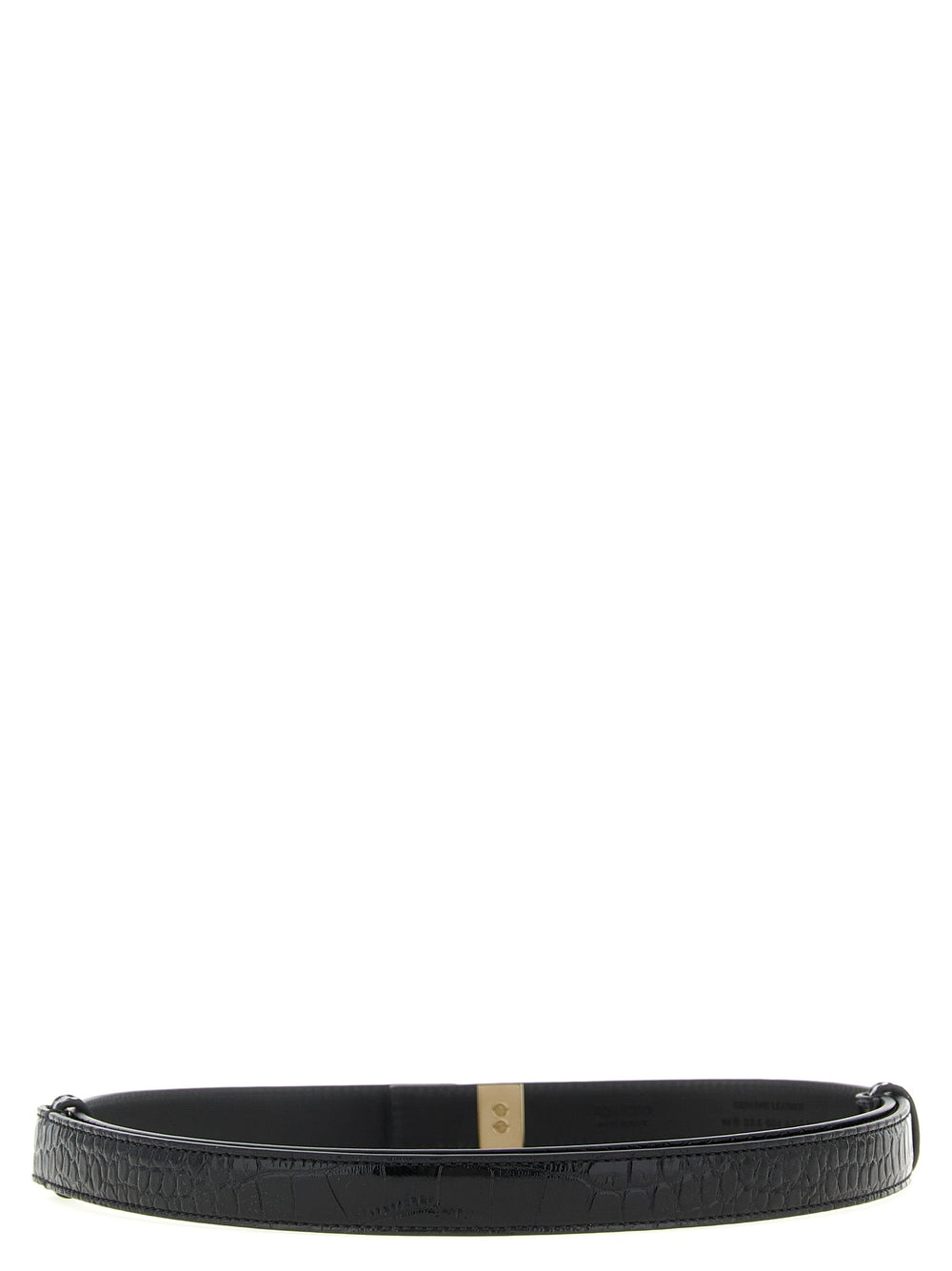 Women’s Tom Ford Black Calfskin Regular Belt