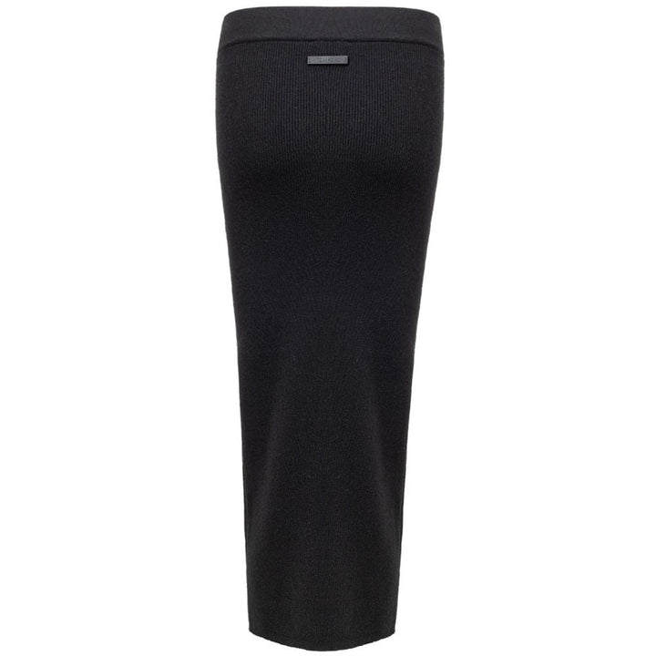 Women’s Tom Ford Black Cashmere Midi Skirt