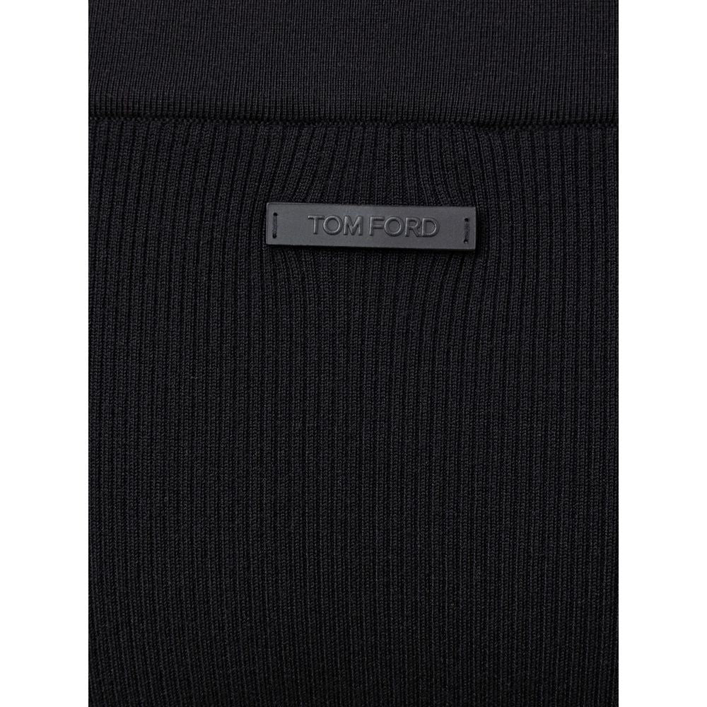 Women’s Tom Ford Black Cashmere Midi Skirt