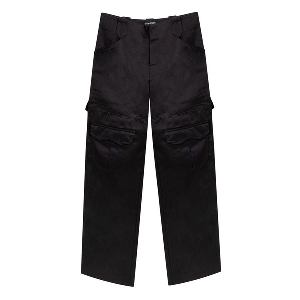 Women’s Tom Ford Black Viscose Cargo Pants
