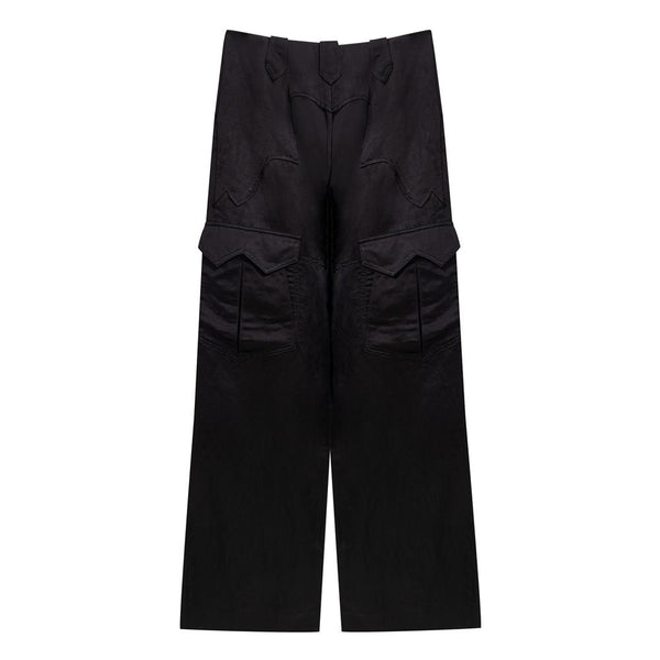 Women’s Tom Ford Black Viscose Cargo Pants