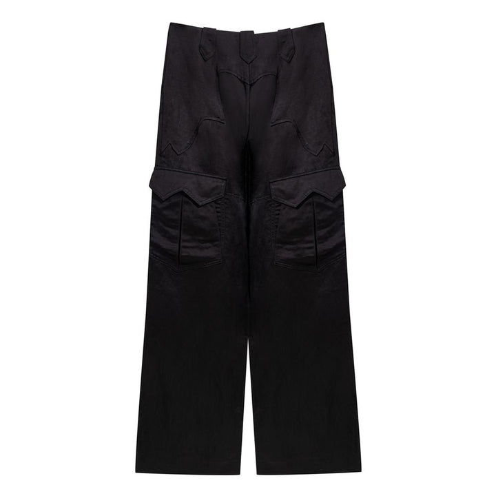 Women’s Tom Ford Black Viscose Cargo Pants