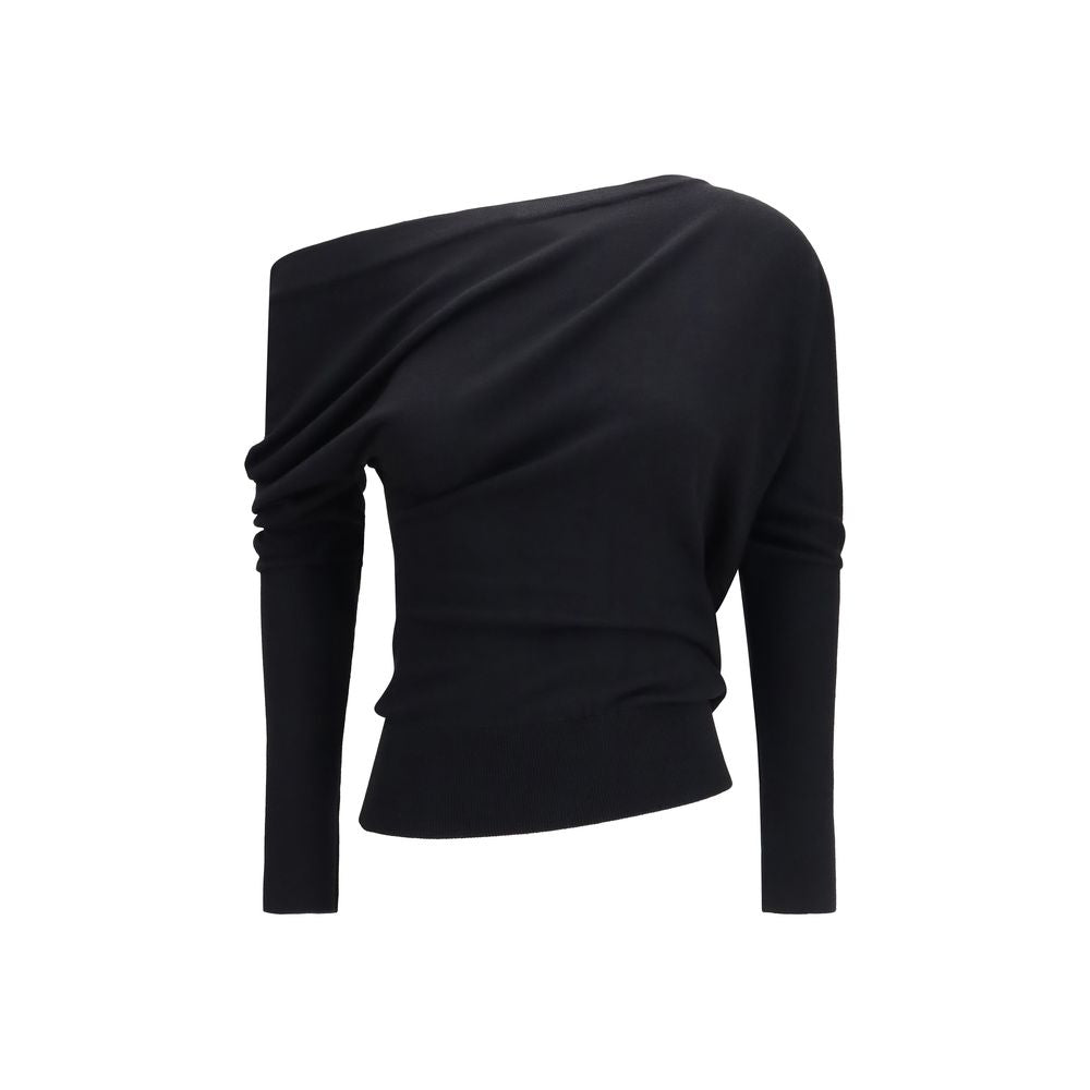 Women’s Tom Ford Black Wool Oves Aries Sweatshirt