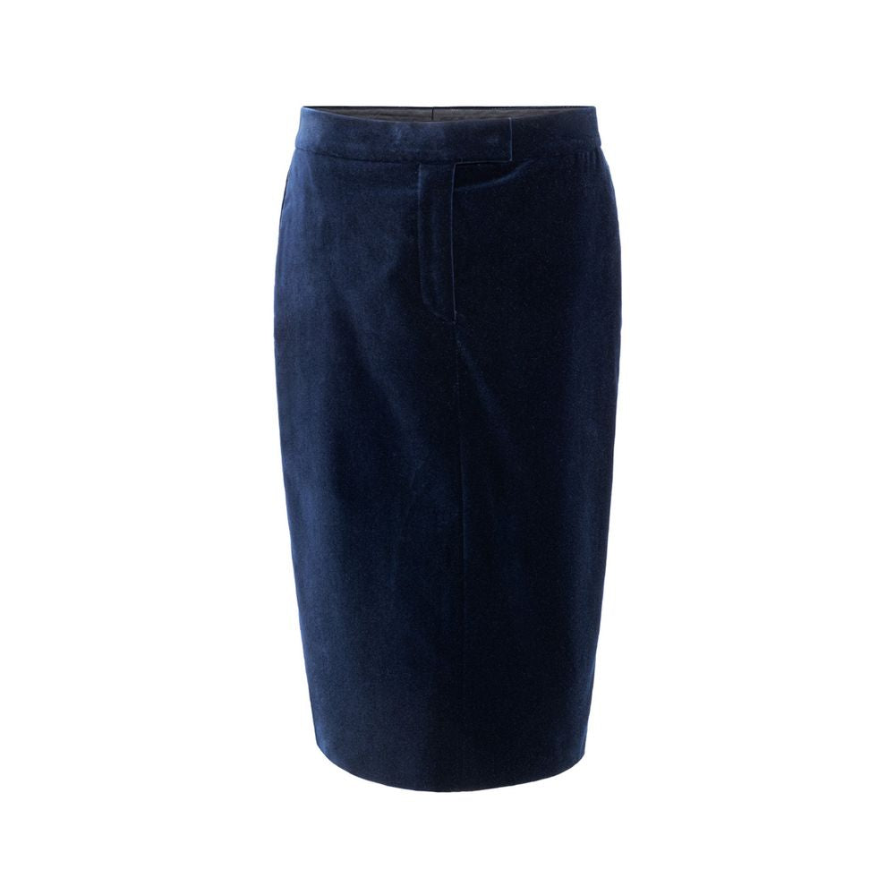 Women’s Tom Ford Blue Cotton Midi Skirt
