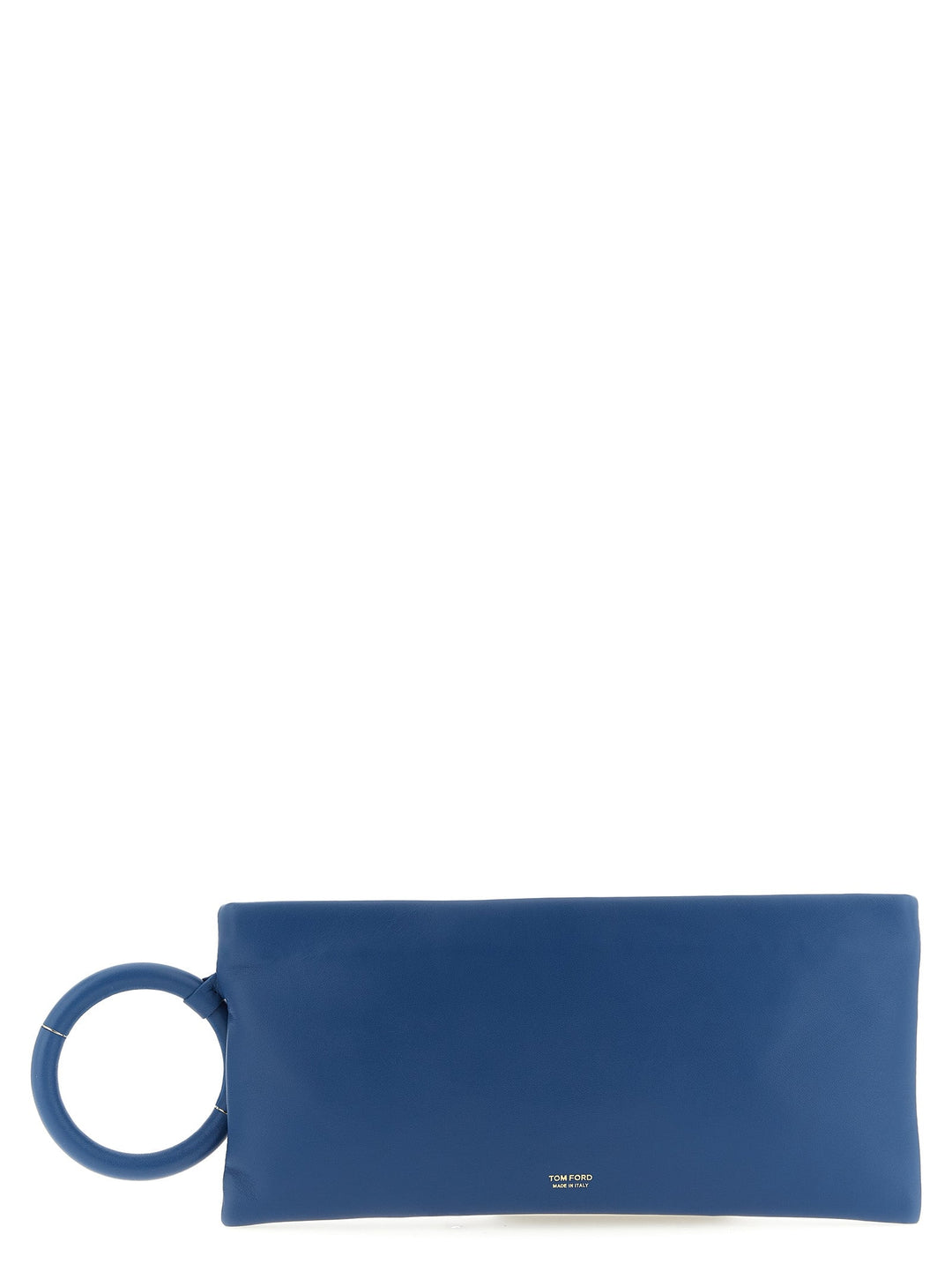 Women’s Tom Ford Blue Lambskin Clutch Bag