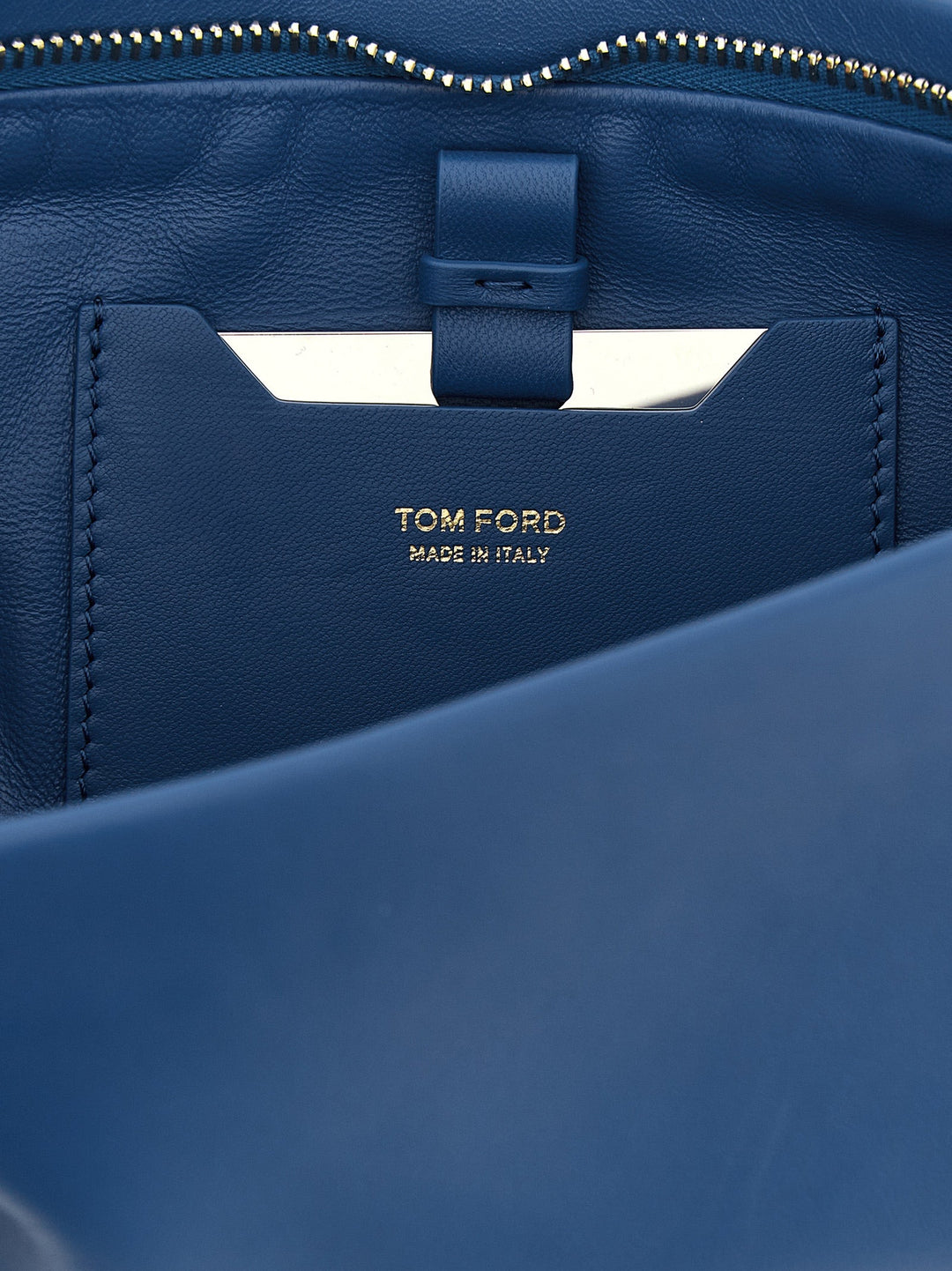 Women’s Tom Ford Blue Lambskin Clutch Bag