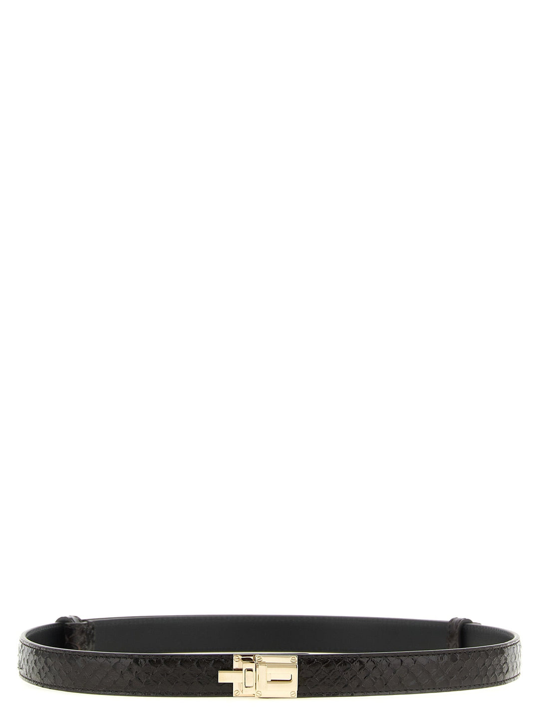 Women’s Tom Ford Brown Calfskin Regular Belt