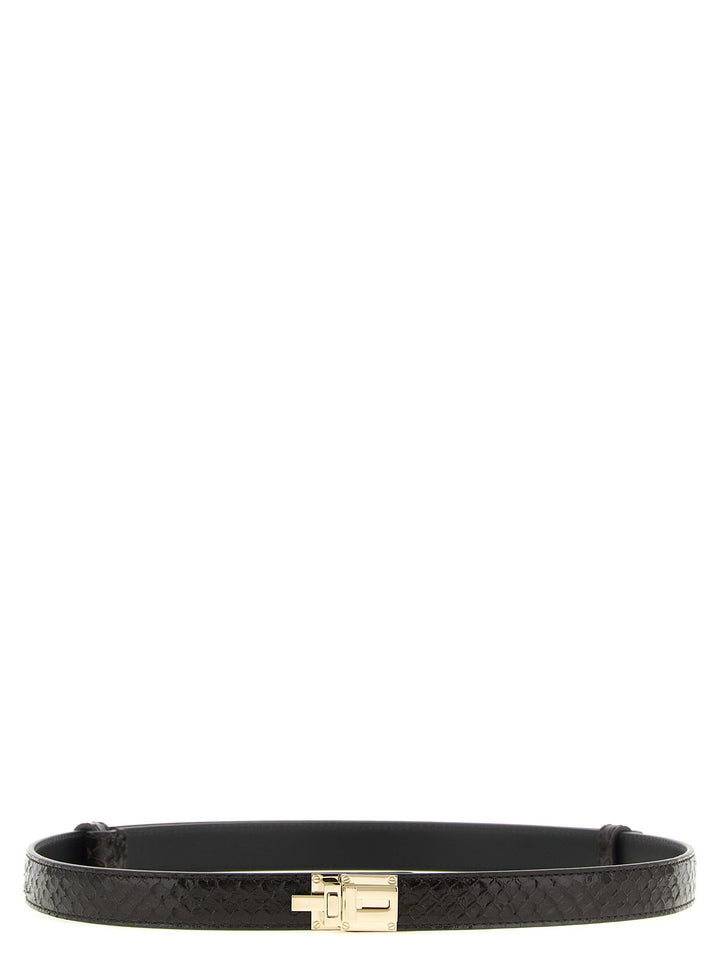 Women’s Tom Ford Brown Calfskin Regular Belt