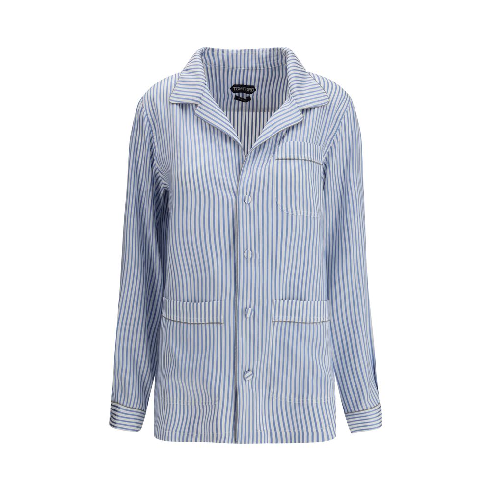 Women’s Tom Ford Multicolor Silk Top Sleepwear