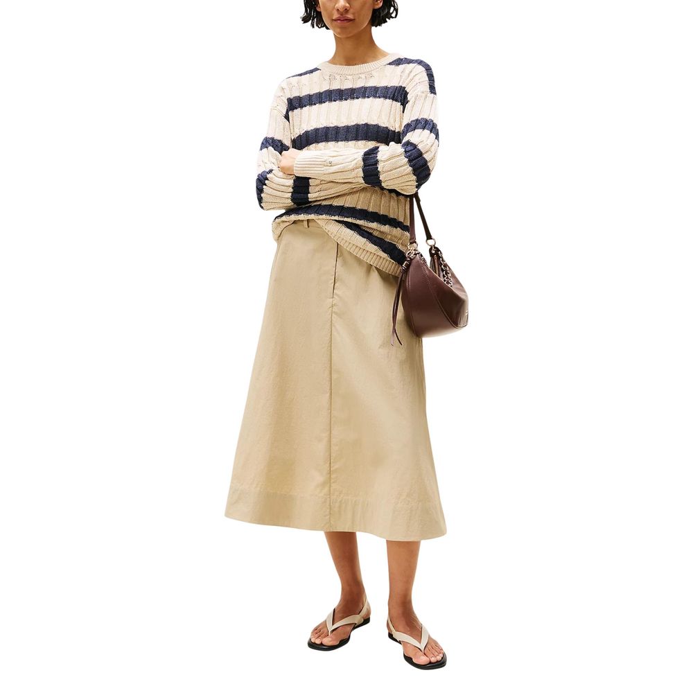 Women’s Tommy Hilfiger Beige Linen Sweatshirt
