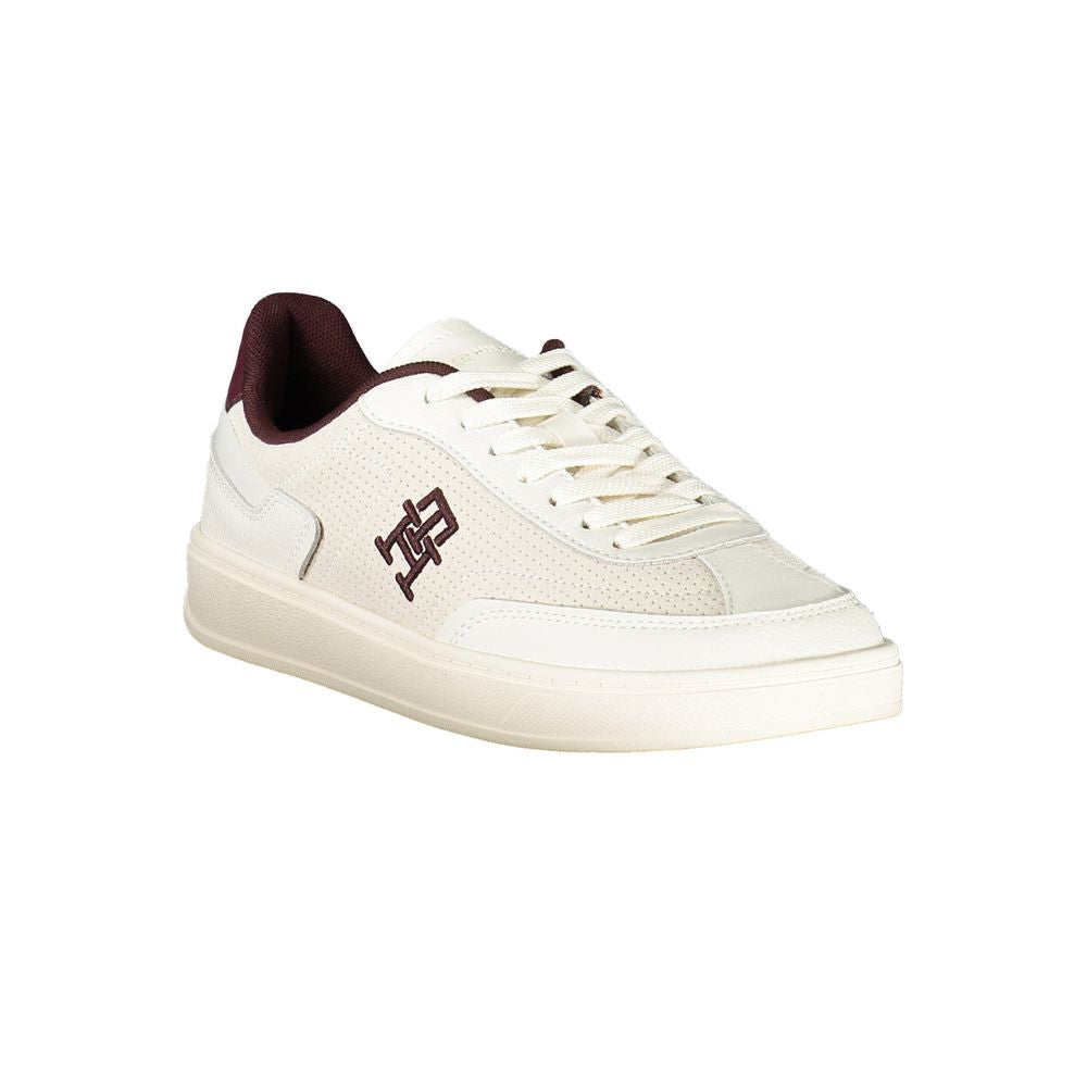 Women’s Tommy Hilfiger Beige Polyurethane Women Sneaker