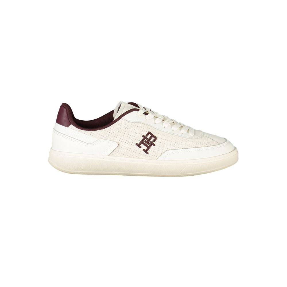 Women’s Tommy Hilfiger Beige Polyurethane Women Sneaker