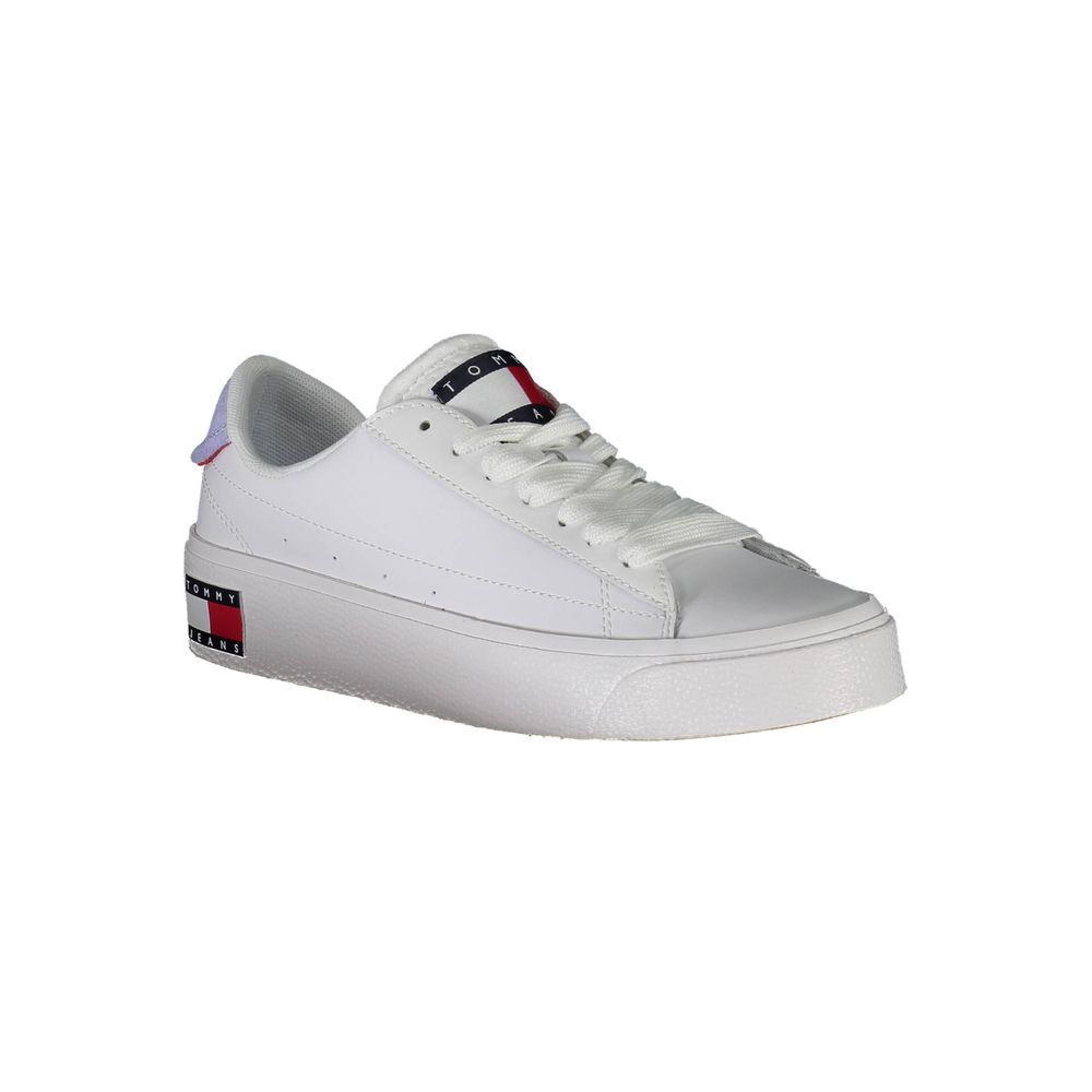 Women’s Tommy Hilfiger Bianco Leather Women Sneaker