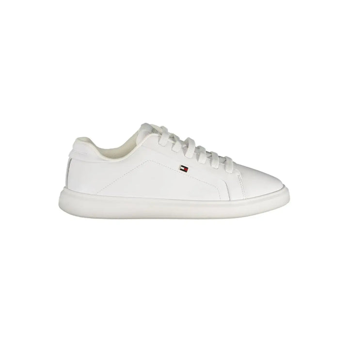 Women’s Tommy Hilfiger Bianco Polyurethane Women Sneaker