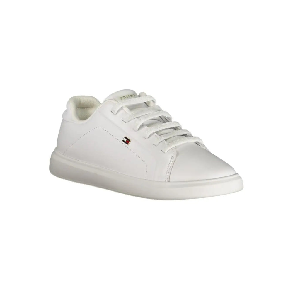 Women’s Tommy Hilfiger Bianco Polyurethane Women Sneaker