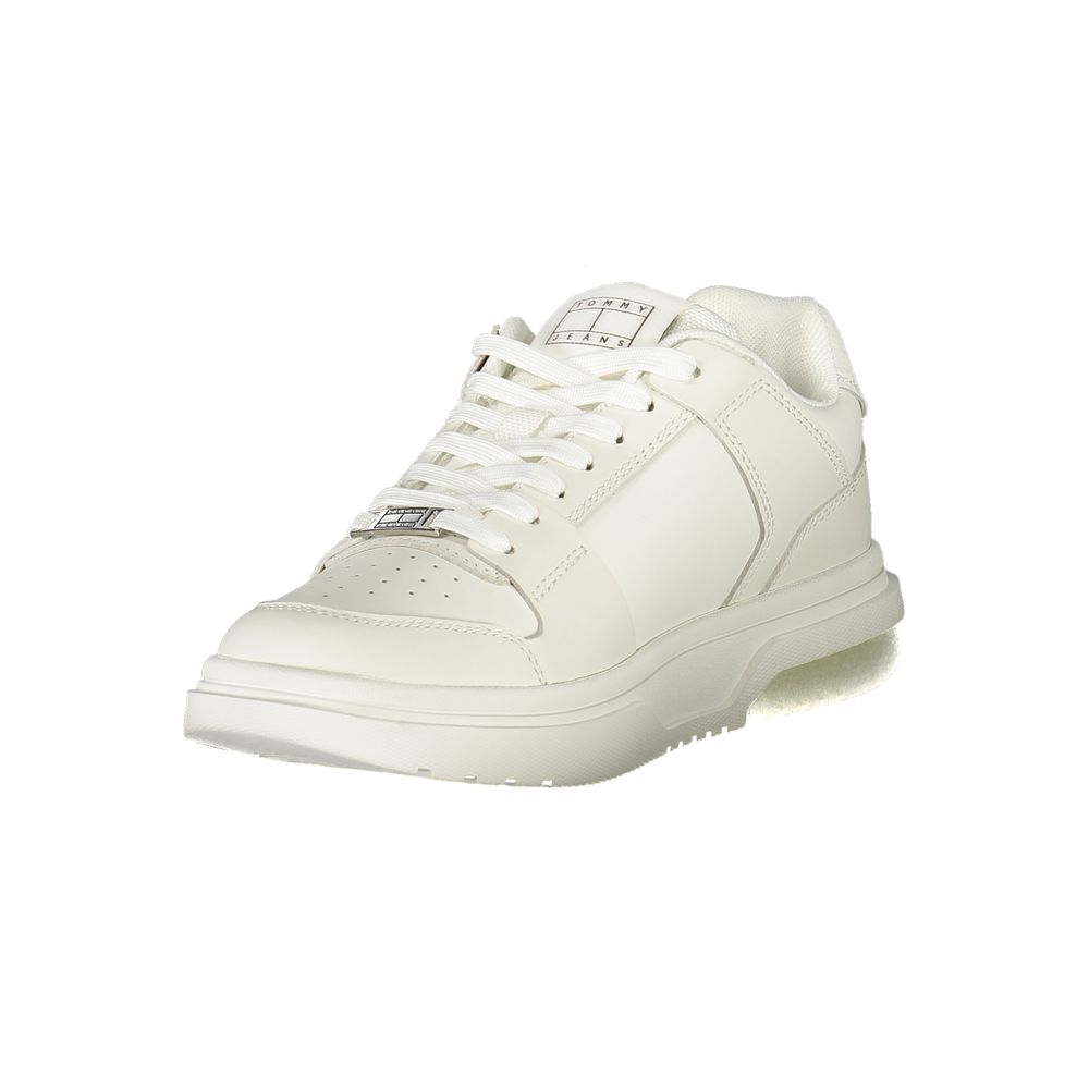 Women’s Tommy Hilfiger Bianco Polyurethane Women Sneaker